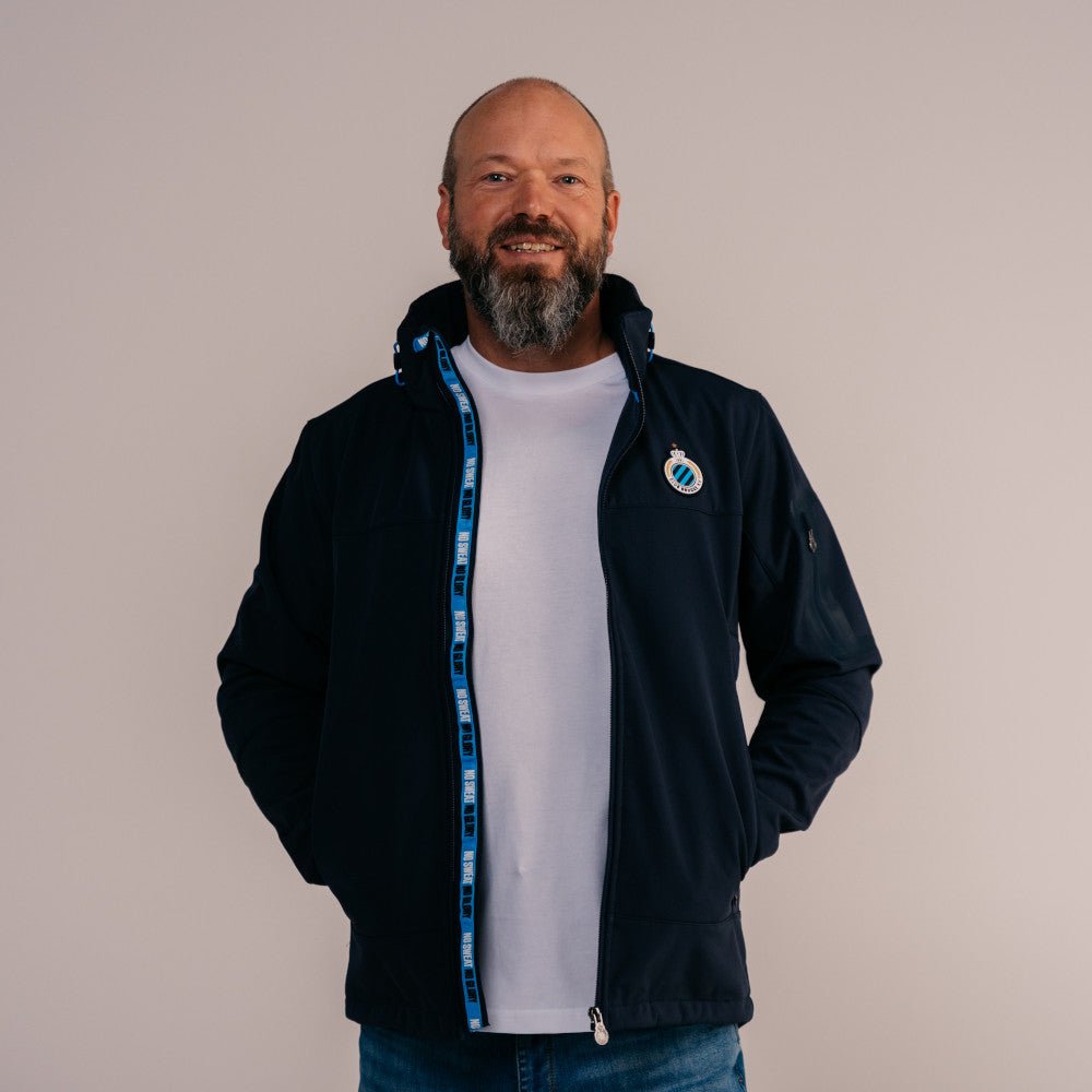 Softshell Jacket Navy - Club Brugge Shop