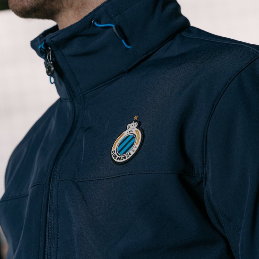 Softshell Jacket Navy - Club Brugge Shop