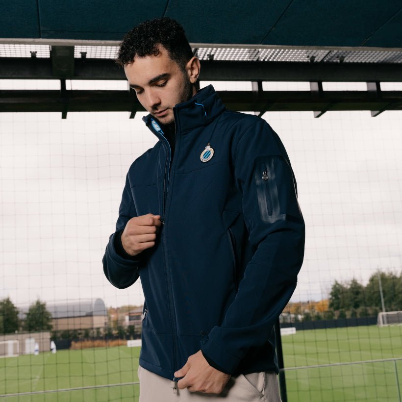 Softshell Jacket Navy - Club Brugge Shop