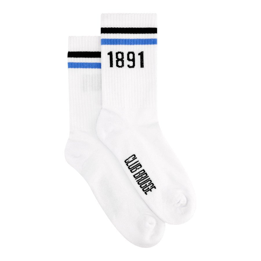 Sport Socks Wit 1891 - Club Brugge Shop