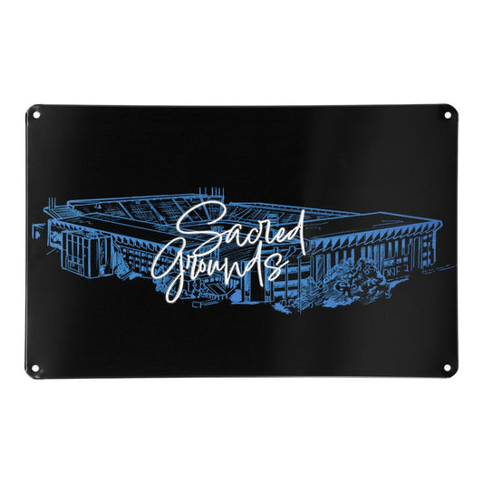 Street Sign Sacred Grounds - Club Brugge Shop