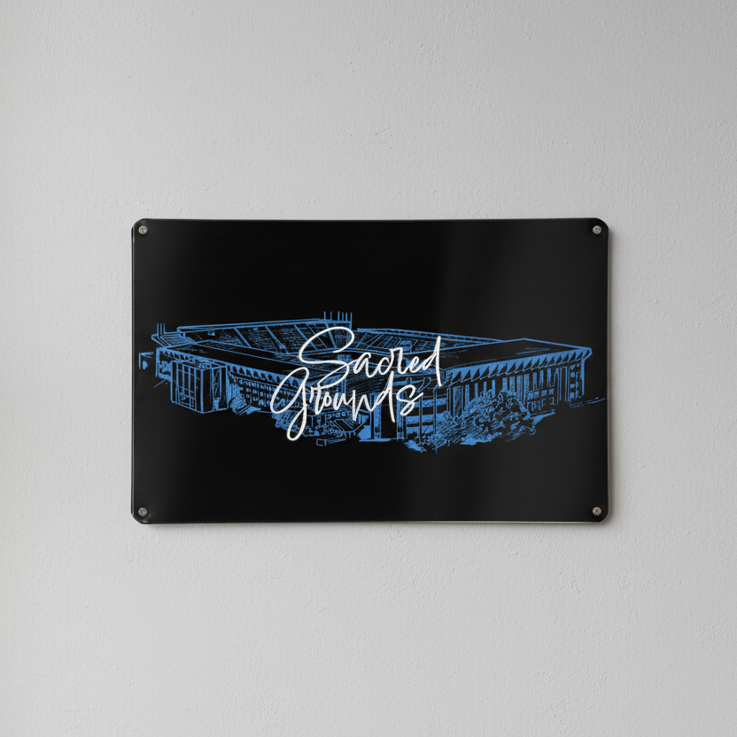 Street Sign Sacred Grounds