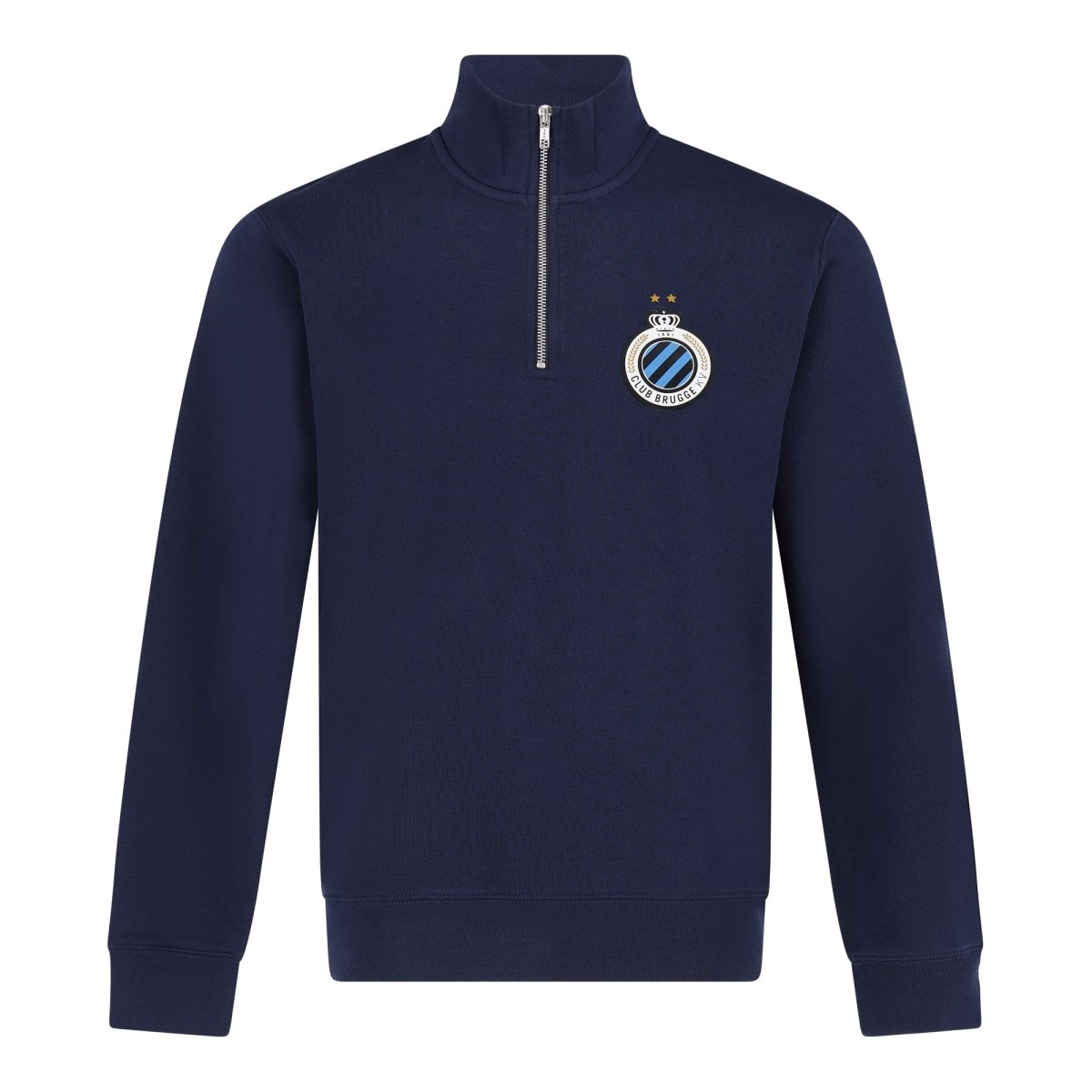 Sweater 1/4 zip Badge Navy 26/27 - Club Brugge Shop
