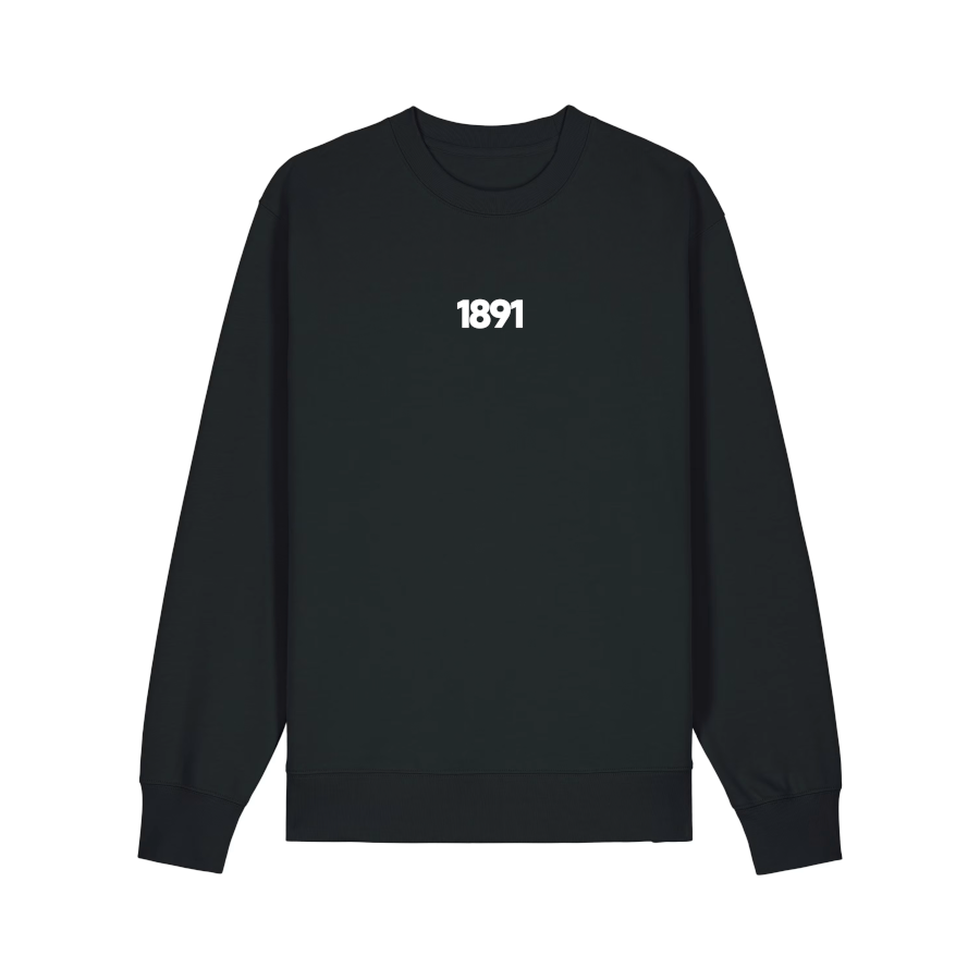 Sweater 1891 Central Black - Club Brugge Shop