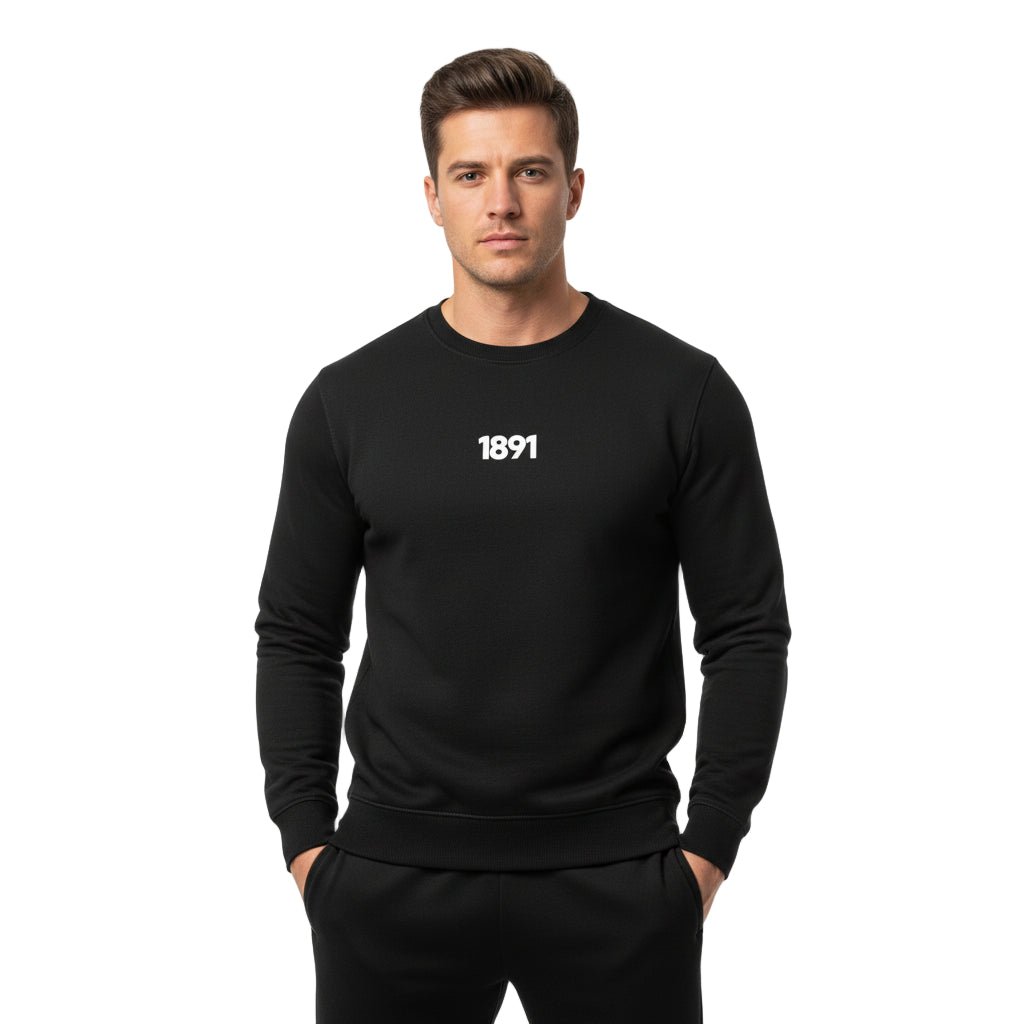 Sweater 1891 Refined Black - Club Brugge Shop