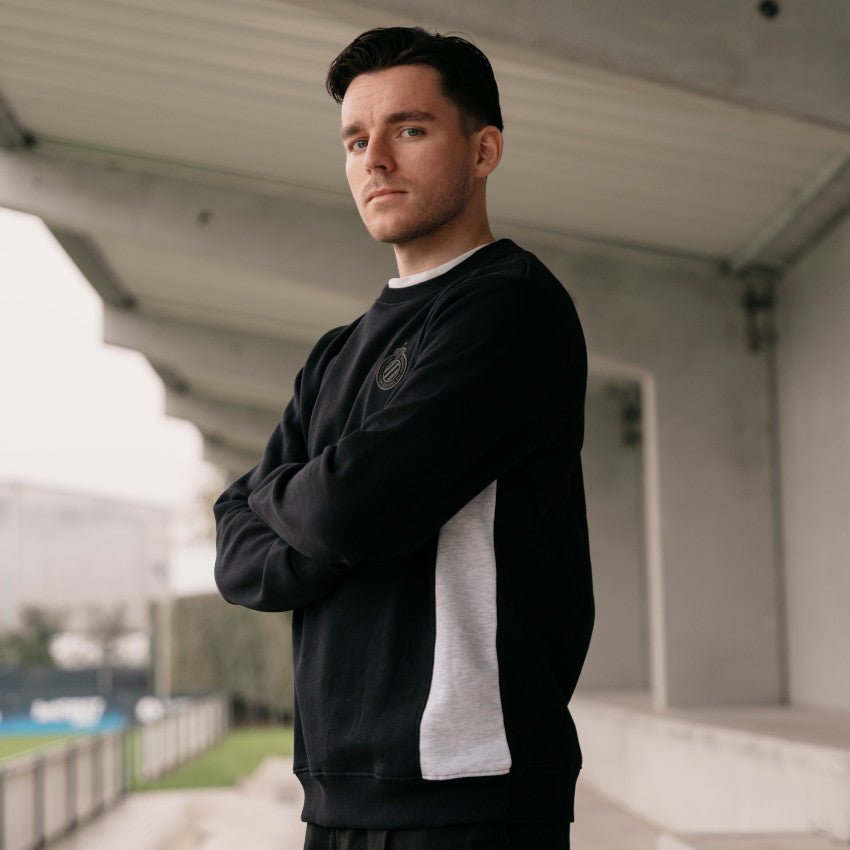 Sweater Black/Grey - Club Brugge Shop