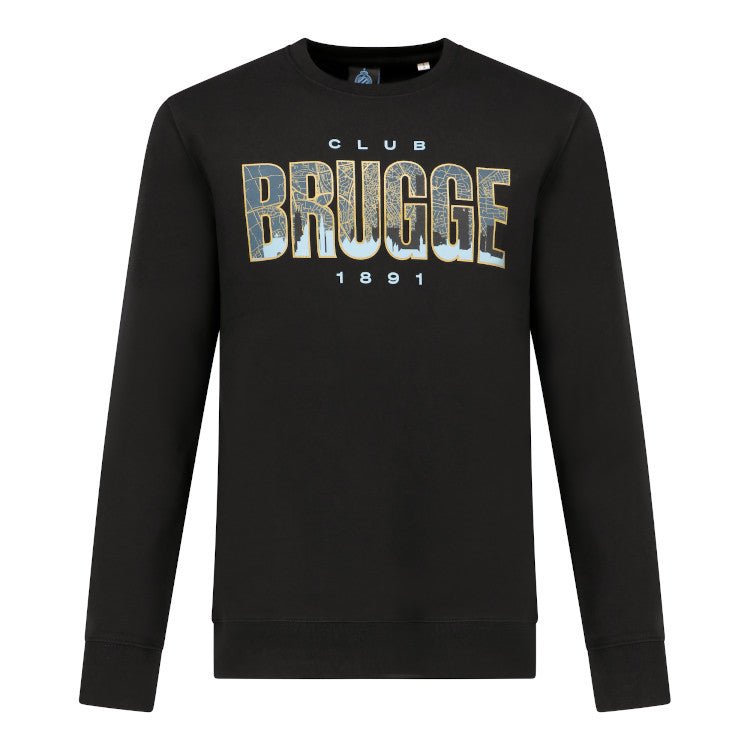 Sweater Bruges Streets Zwart - Club Brugge Shop