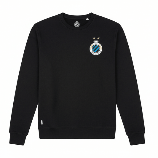Sweater Club Badge Zwart 26/27 - Club Brugge Shop