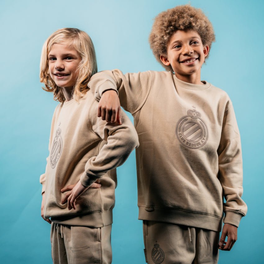 Sweater Core Beige Kids - Club Brugge Shop