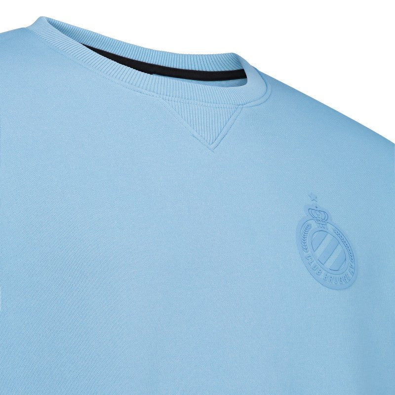 Sweater Core Light blue volw. - Club Brugge Shop