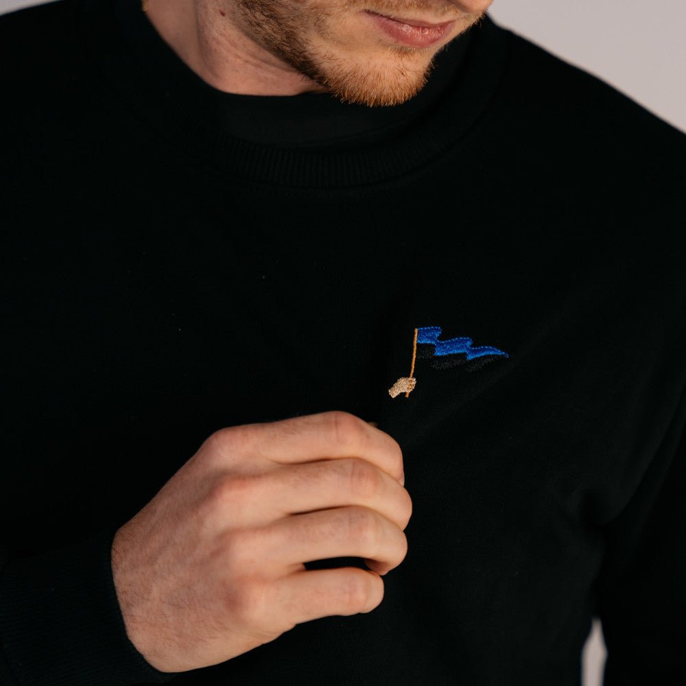 Sweater Fan Flag Black - Club Brugge Shop