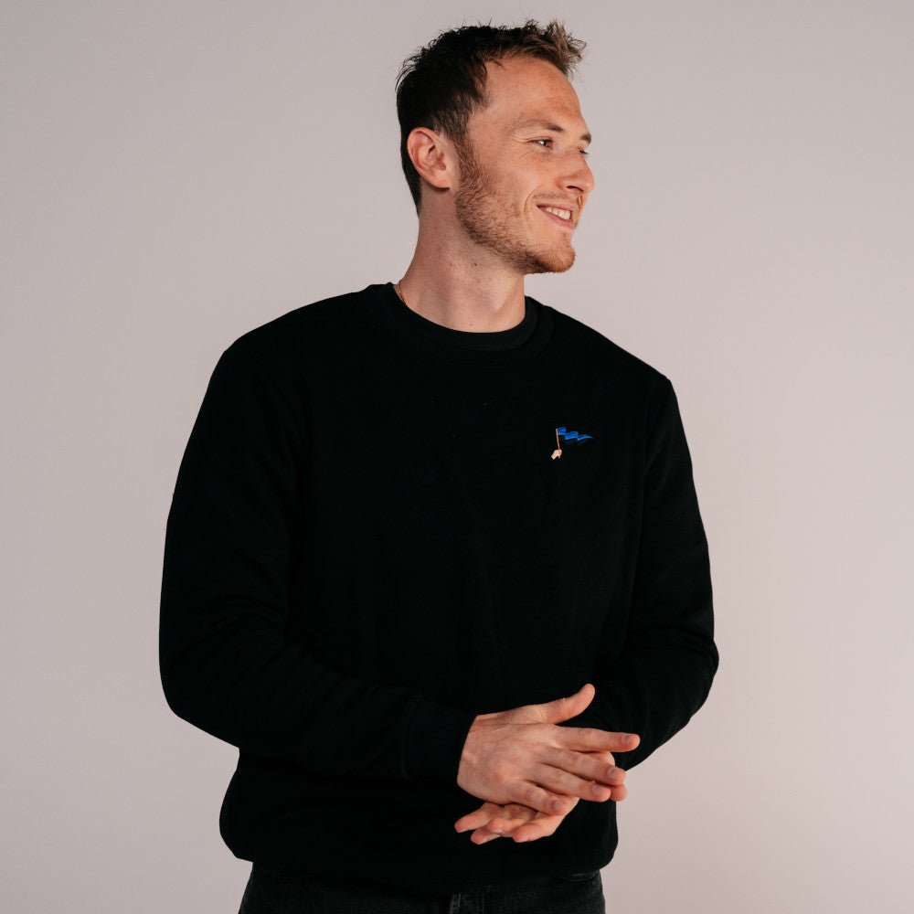 Sweater Fan Flag Black - Club Brugge Shop