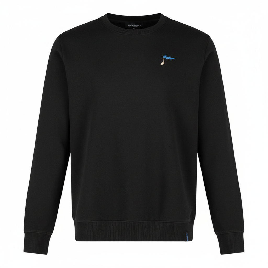 Sweater Fan Flag Black - Club Brugge Shop