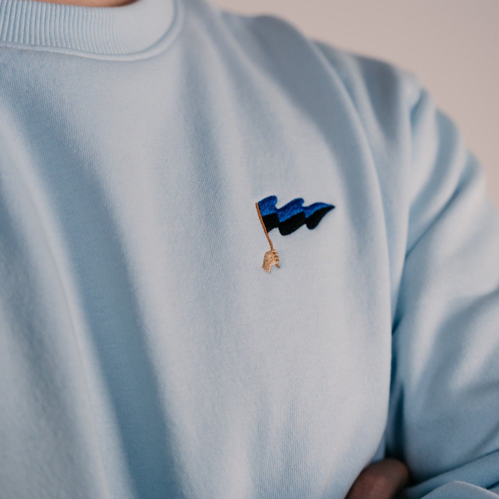 Sweater Fan Flag Light Blue - Club Brugge Shop