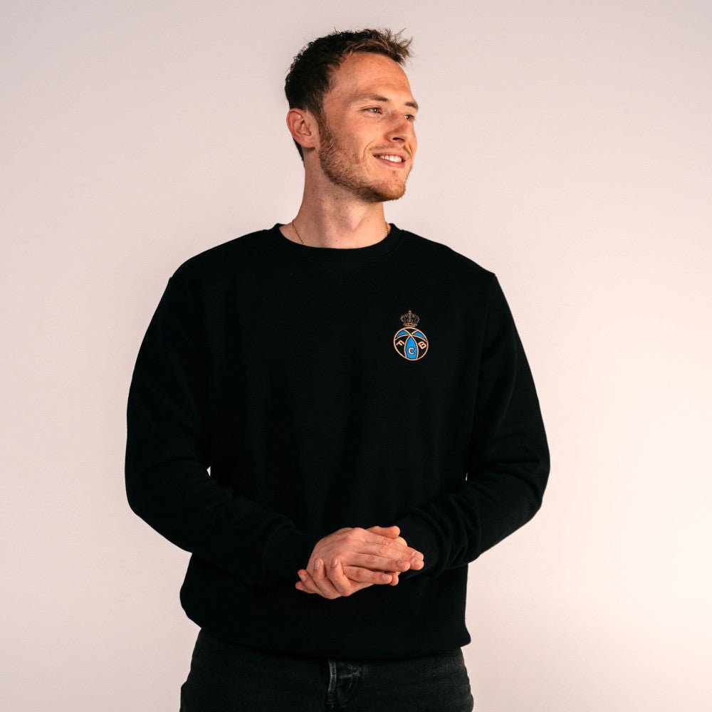 Sweater vintage FCB zwart - Club Brugge Shop