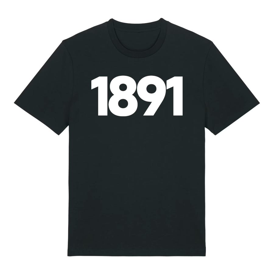 T-shirt 1891 Iconic Black - Club Brugge Shop