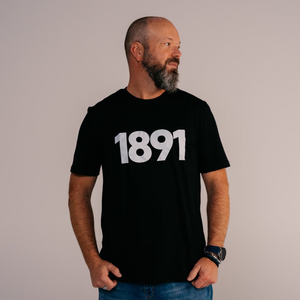 T-shirt 1891 Iconic Black - Club Brugge Shop