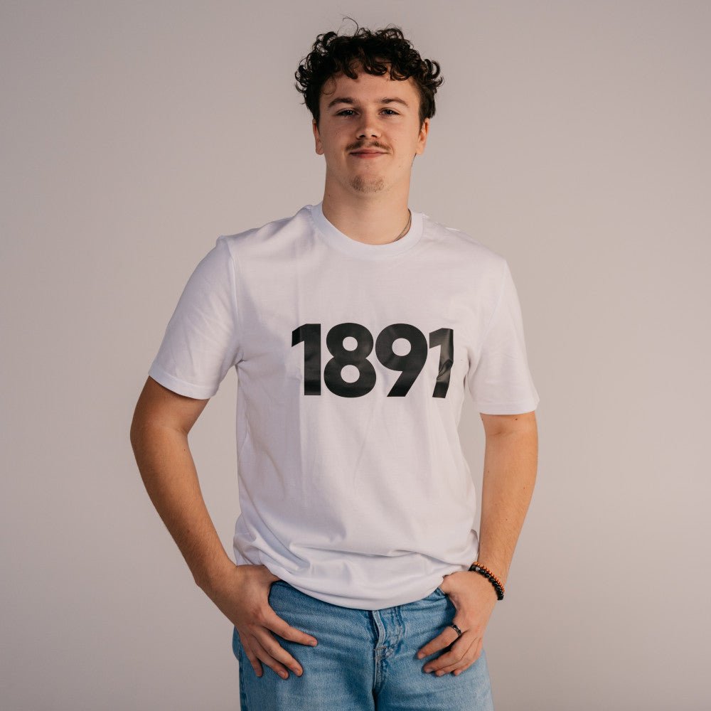 T-shirt 1891 Iconic White - Club Brugge Shop