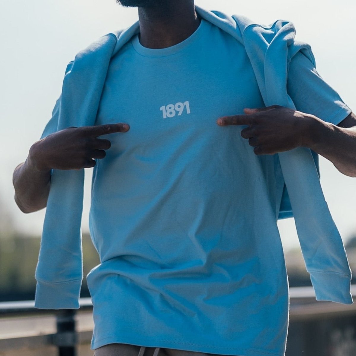 T-shirt 1891 Refined Sky Blue - Club Brugge Shop