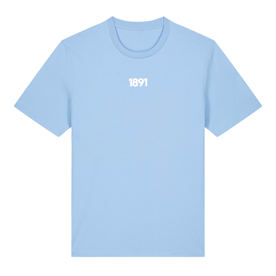 T-shirt 1891 Refined Sky Blue - Club Brugge Shop