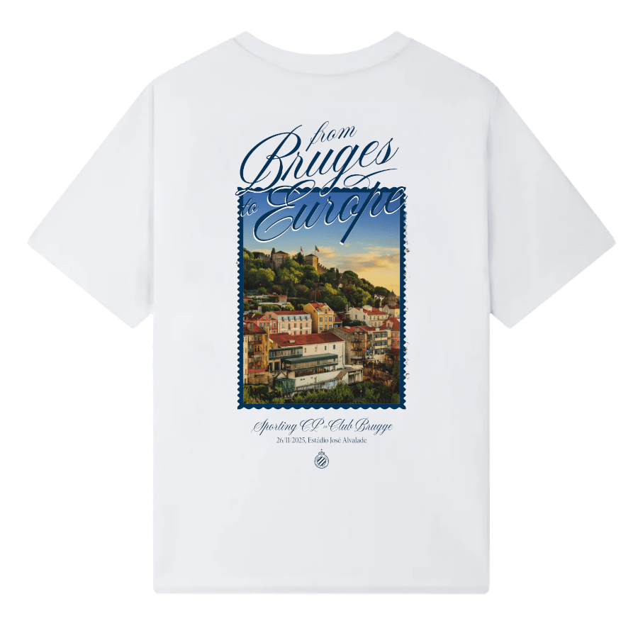 T-shirt Away Days Lissabon - Club Brugge Shop