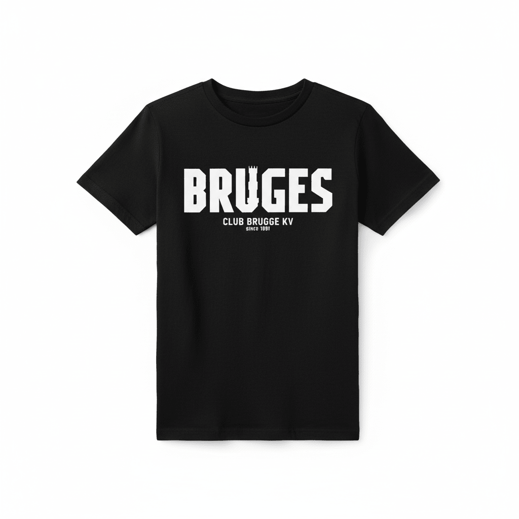 T-shirt Bruges Zwart (kids) - Club Brugge Shop