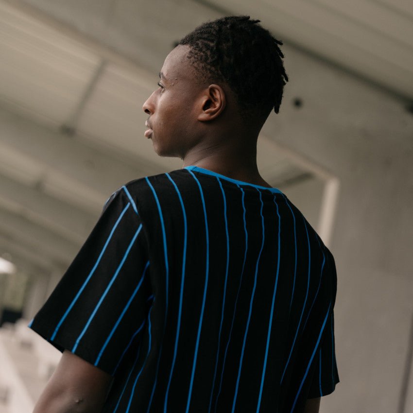 T-Shirt CB Striped Black - Club Brugge Shop