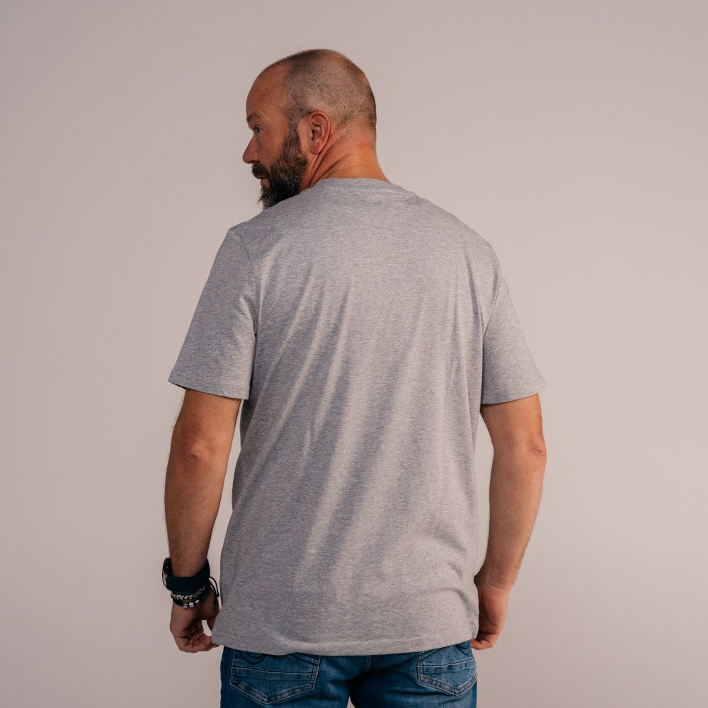 T-Shirt Club Badge Grey - Club Brugge Shop