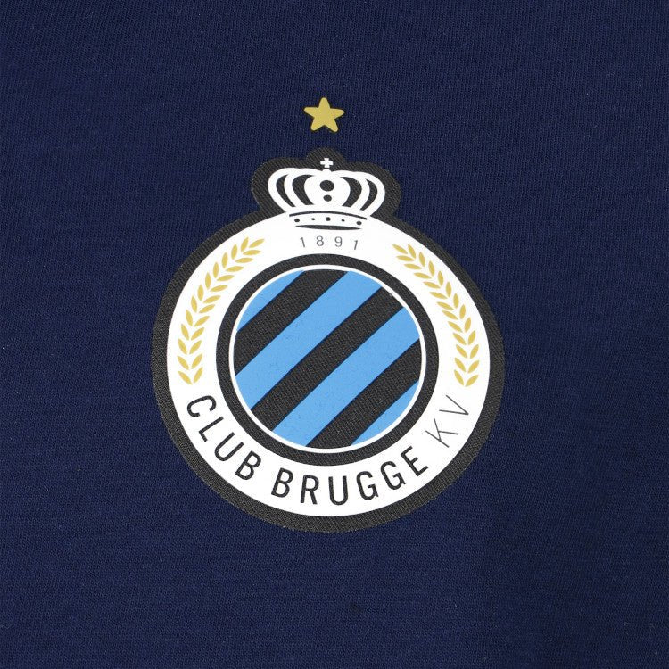 T-Shirt Club Badge Navy - Club Brugge Shop