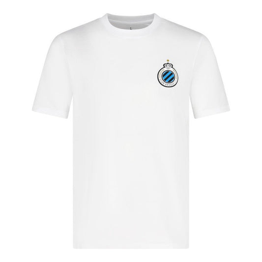 T-Shirt Club Badge White - Club Brugge Shop