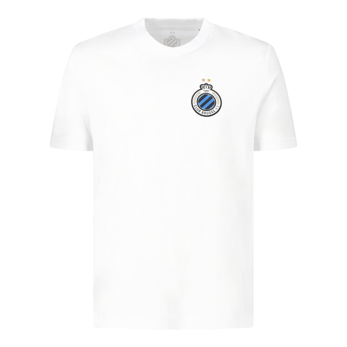 T-Shirt Club Badge Wit 26/27 - Club Brugge Shop