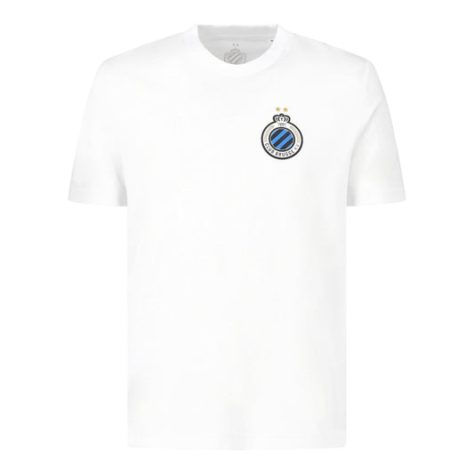 T-Shirt Club Badge Wit 26/27 - Club Brugge Shop
