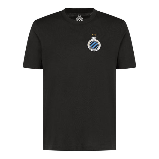 T-Shirt Club Badge Zwart 26/27 - Club Brugge Shop