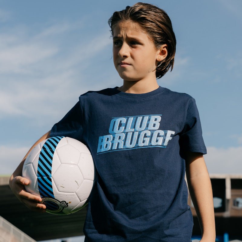 T-Shirt Club Brugge Kids Navy - Club Brugge Shop