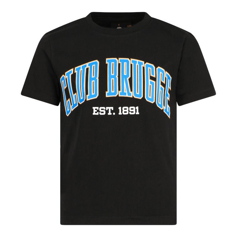 T-shirt 'Club Brugge' Zwart Kids - Club Brugge Shop