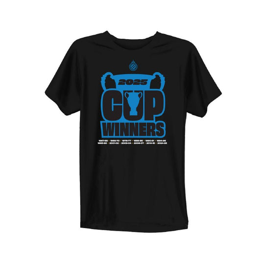 T-shirt Cup Winners Zwart - Club Brugge Shop