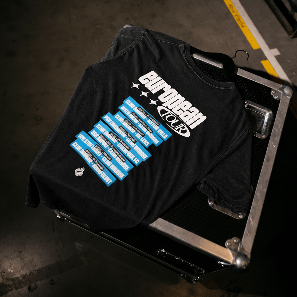 T-shirt European Tour - Club Brugge Shop
