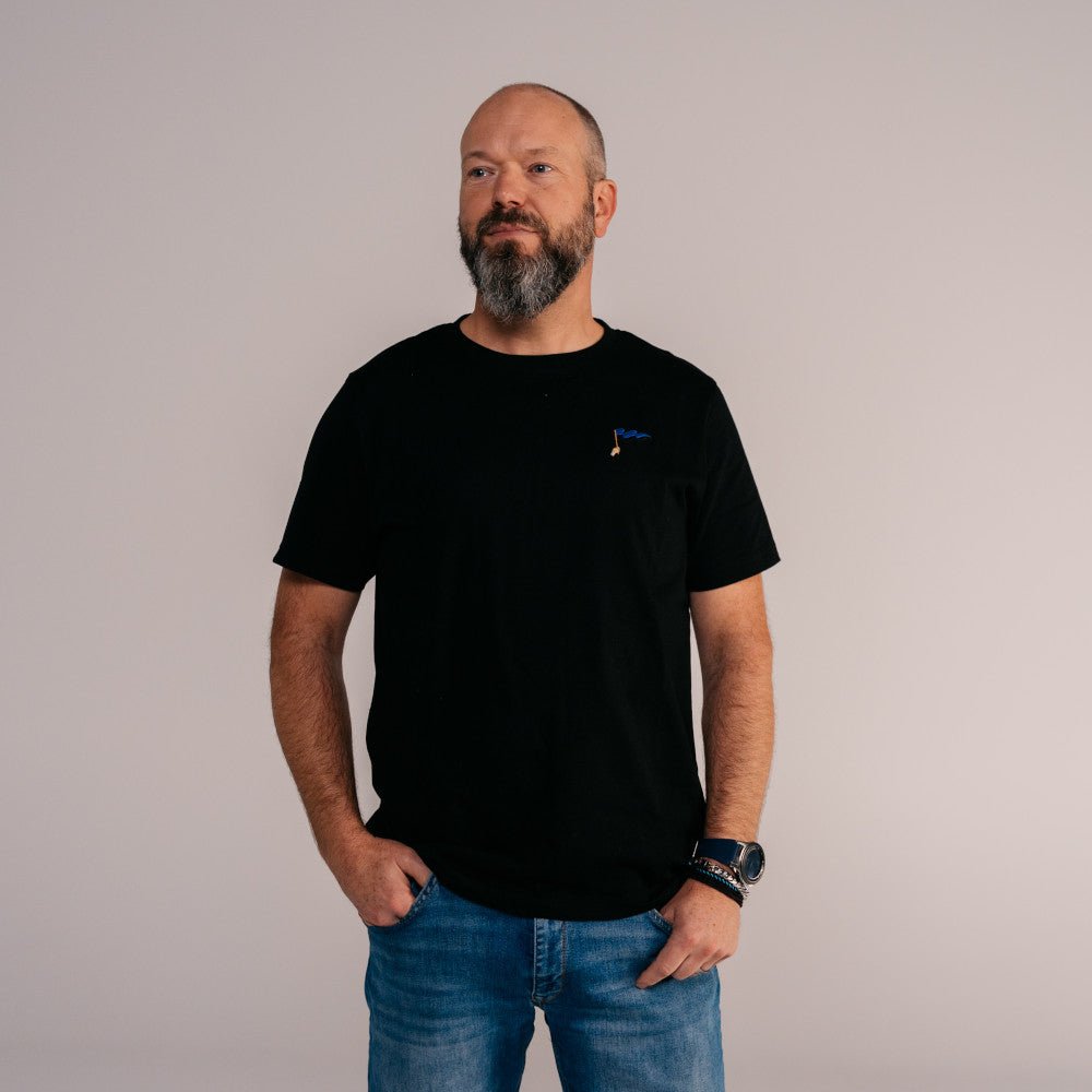 T-shirt Fan Flag Black - Club Brugge Shop