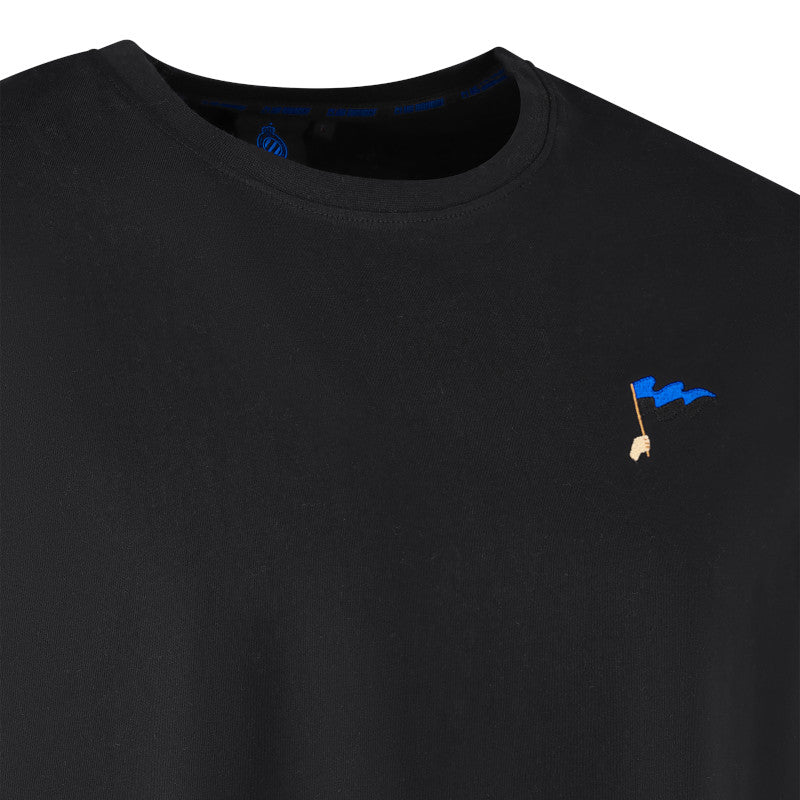 T-shirt Fan Flag Black - Club Brugge Shop