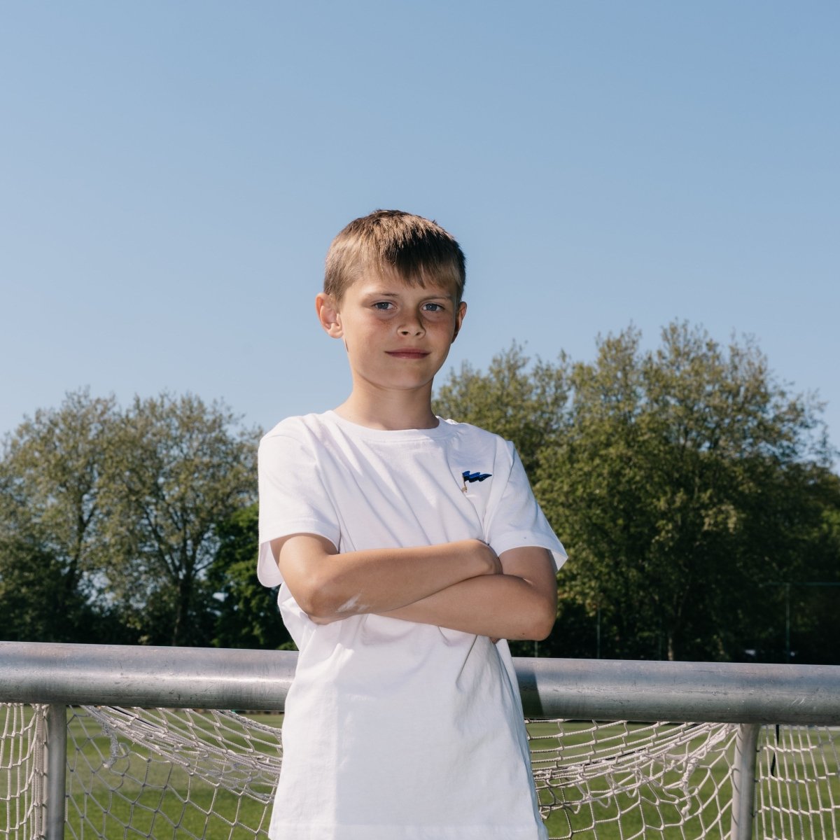T-shirt Fan Flag Kids White - Club Brugge Shop