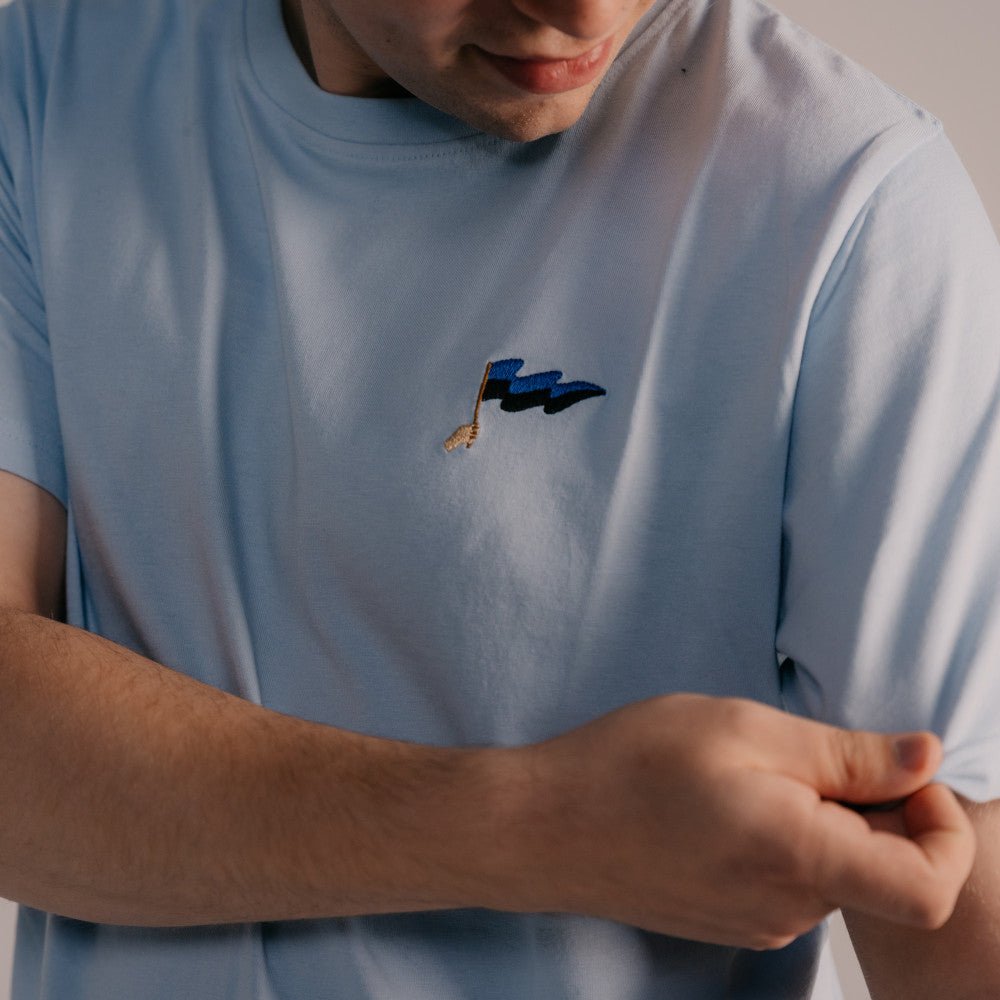 T-shirt Fan Flag Light Blue - Club Brugge Shop