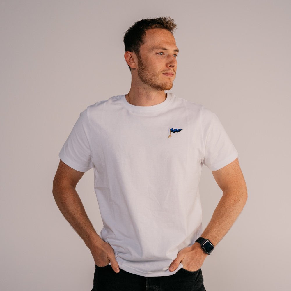 T-shirt Fan Flag White - Club Brugge Shop