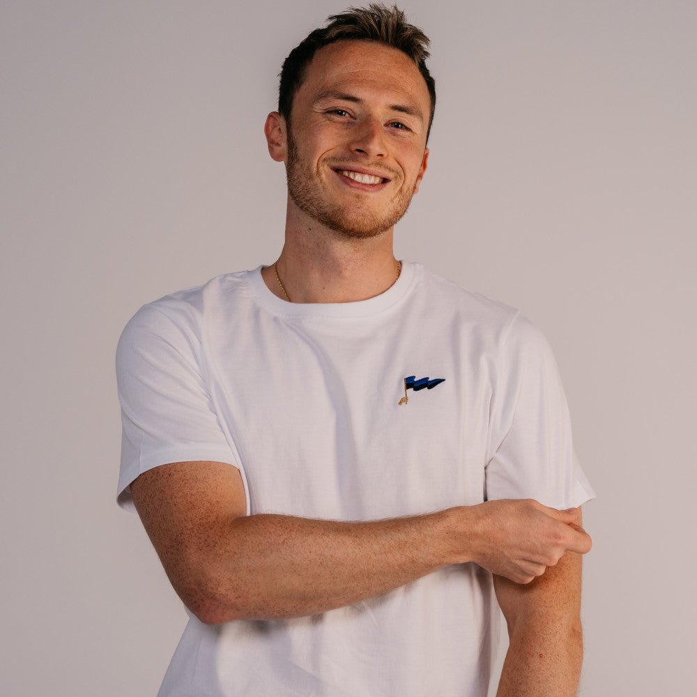 T-shirt Fan Flag White - Club Brugge Shop