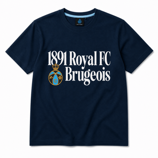 T-shirt Navy Brugeois - Club Brugge Shop