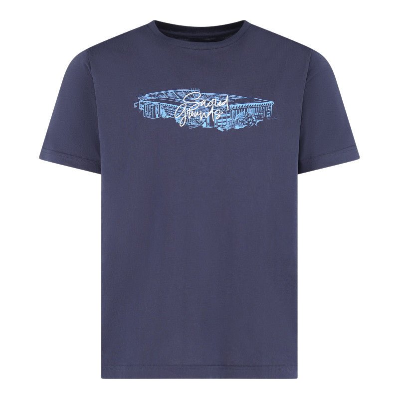 T-Shirt Navy Sacred Grounds - Club Brugge Shop