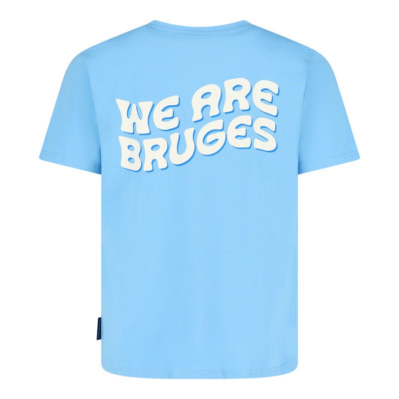 T-shirt Sky Blue 'We Are Bruges' - Club Brugge Shop