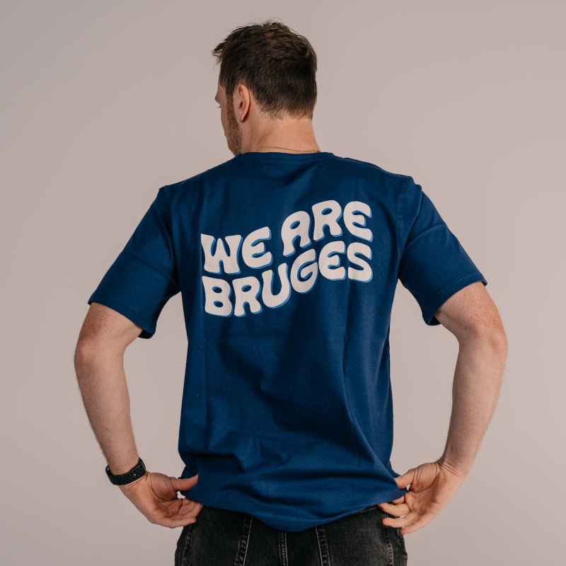 T-shirt Sky Dark Blue 'We Are Bruges' - Club Brugge Shop
