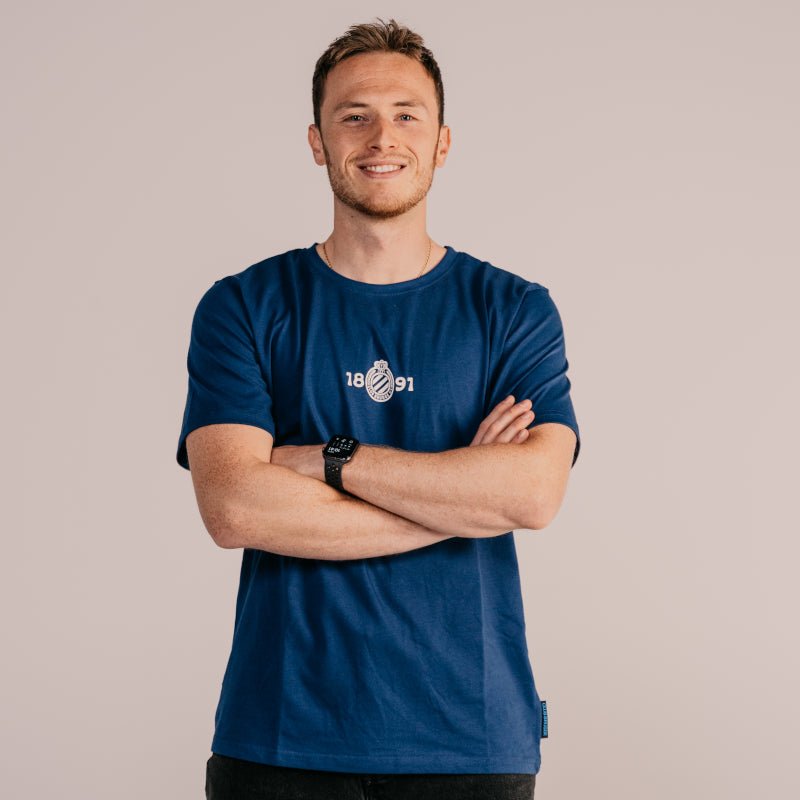 T-shirt Sky Dark Blue 'We Are Bruges' - Club Brugge Shop