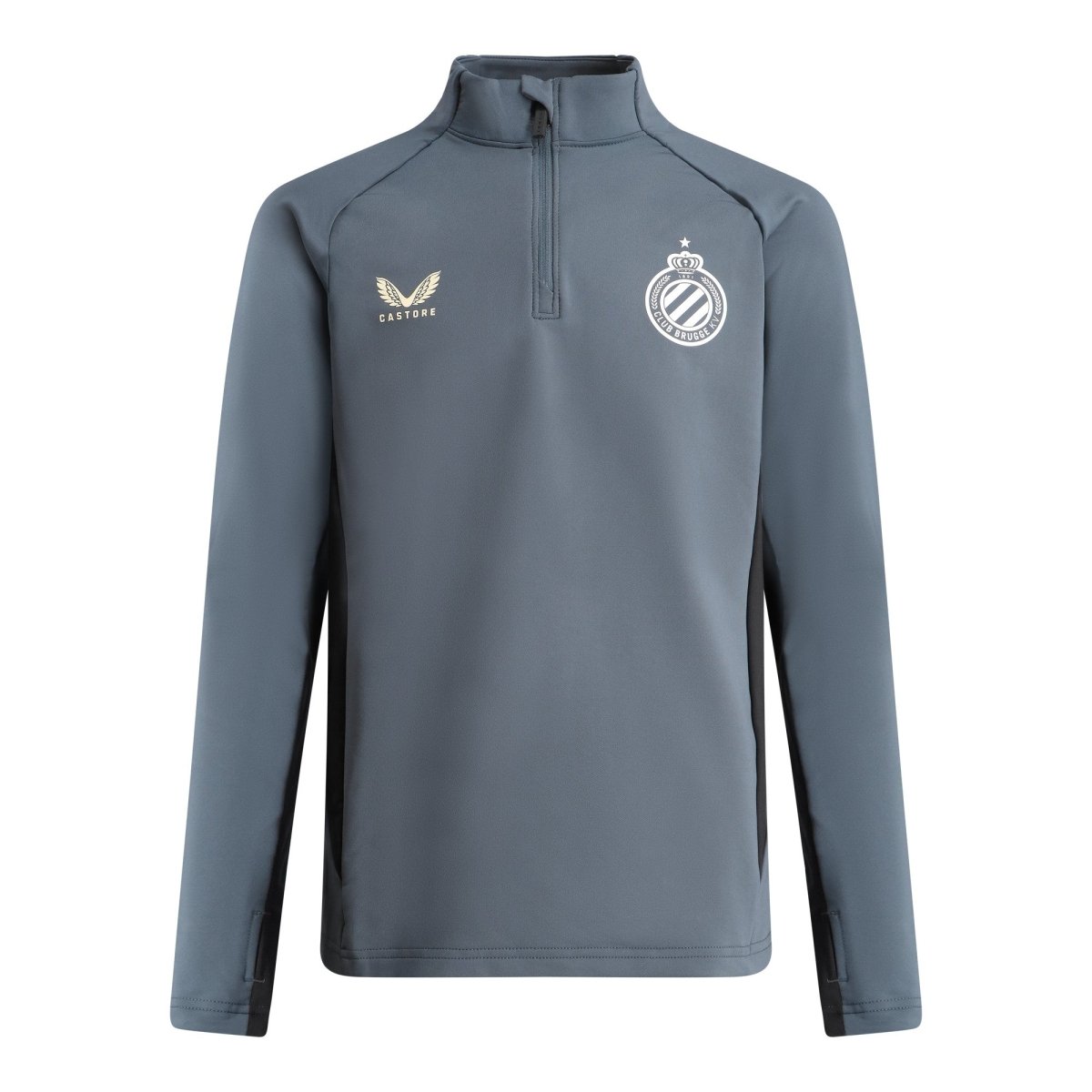 Training 1/4 Zip Grijs Kids 24/25 - Club Brugge Shop