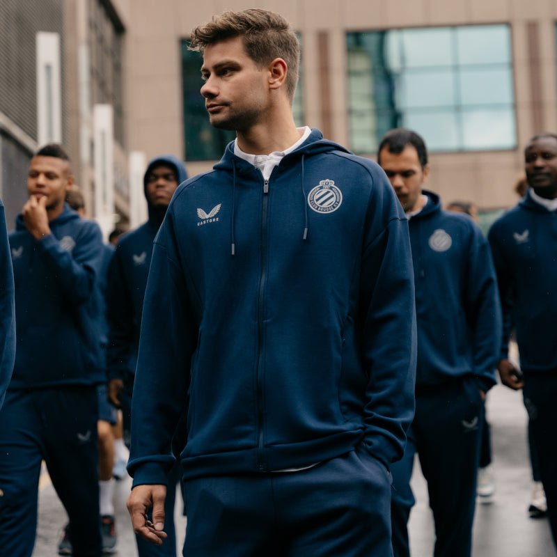 Travel Hooded Jacket Navy 25/26 - Club Brugge Shop